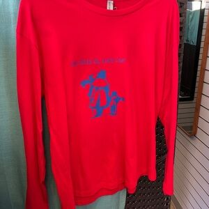 NWT Women’s Red Long Sleeve Holiday Shirt